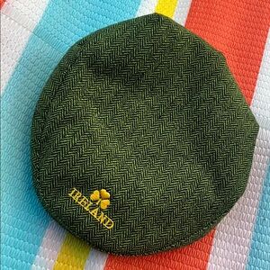 Ireland Green Herringbone Cap